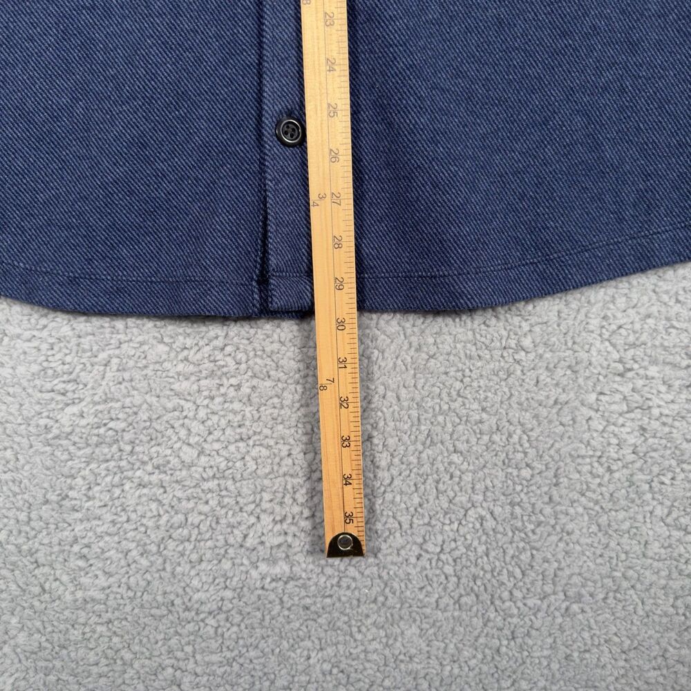 Vineyard Vines Mens XL Blue Calmwater Shirt Jacket Shacket Button Up - Picture 6 of 10